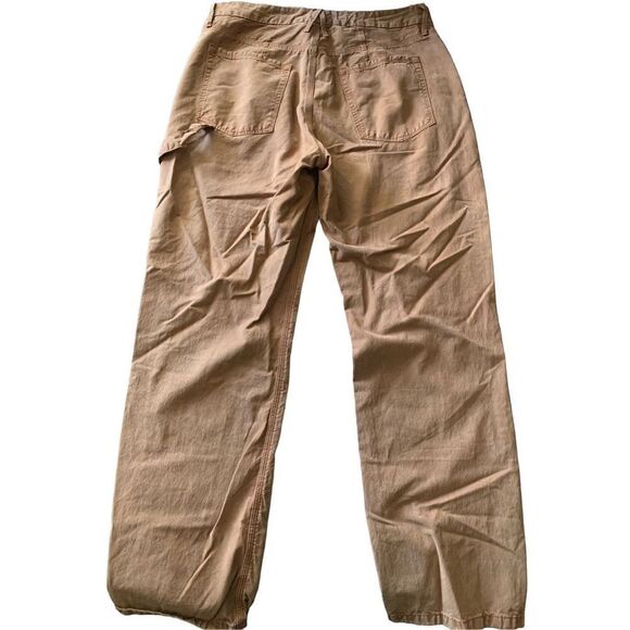 Good American cargo utility pants GNCD50 rust brown women's size 12/31 - Picture 1 of 6